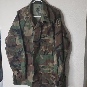Army BDU top